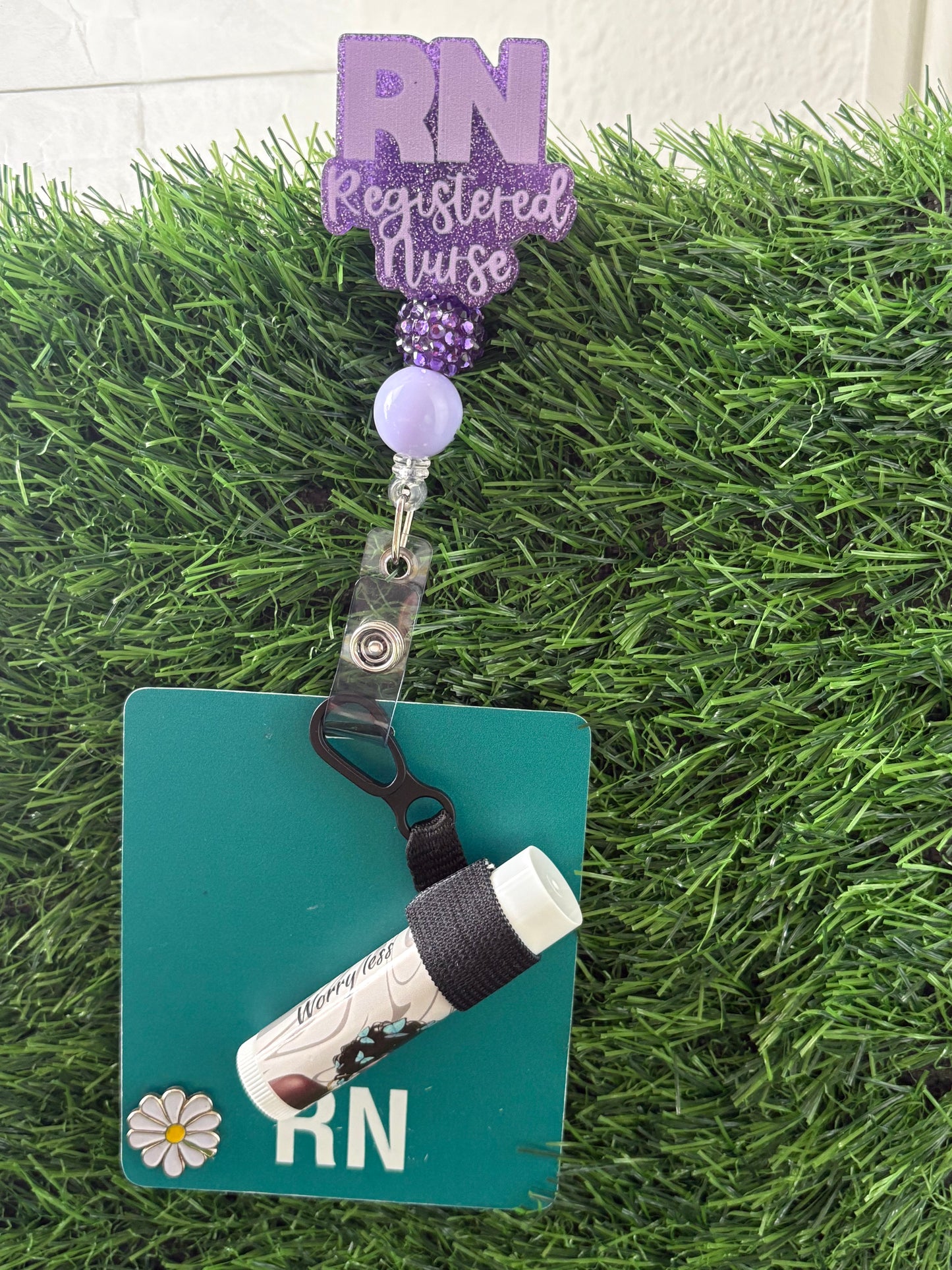 Chapstick Badge Reel OR Chapstick Keychain