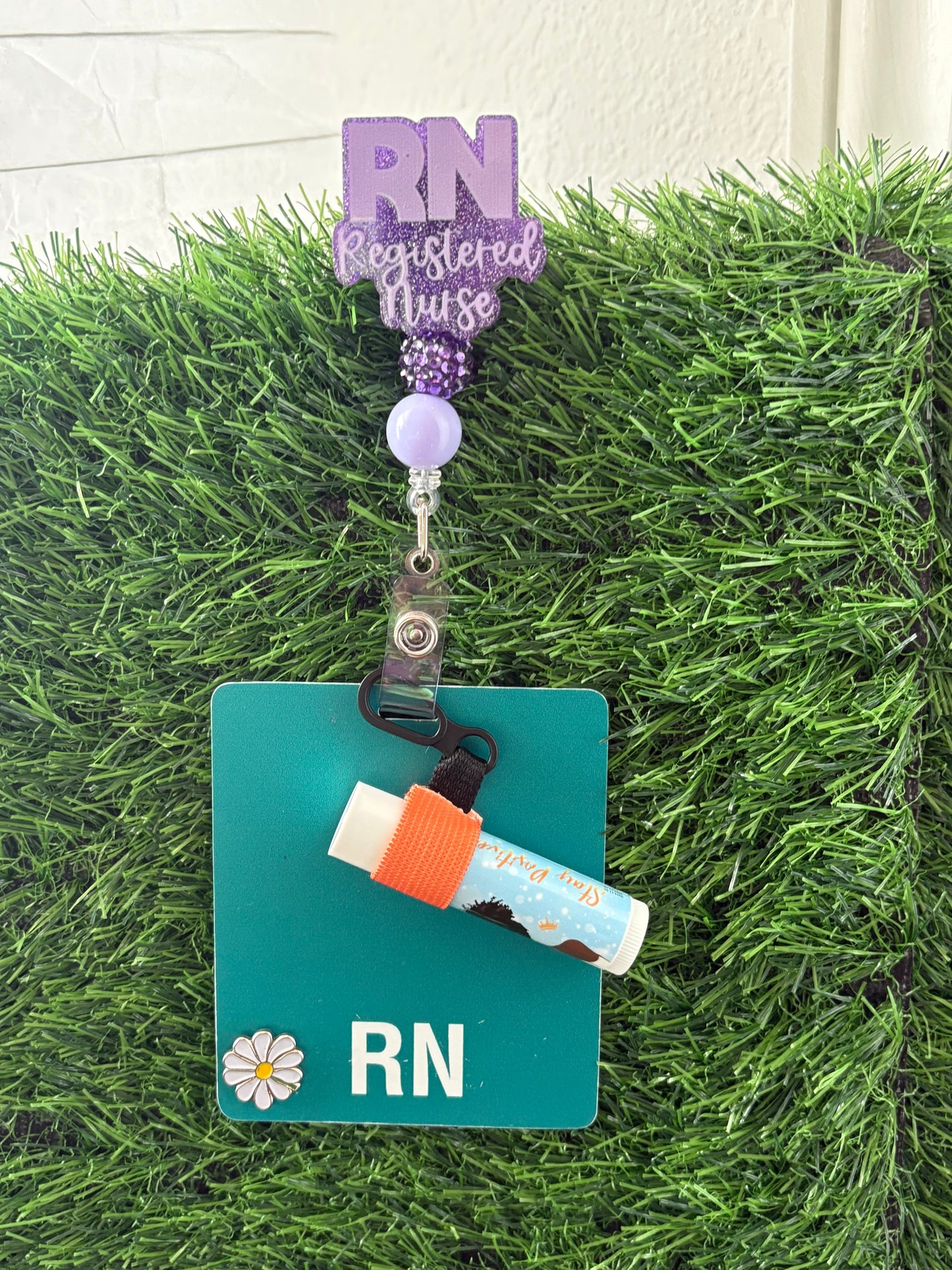 Chapstick Badge Reel OR Chapstick Keychain